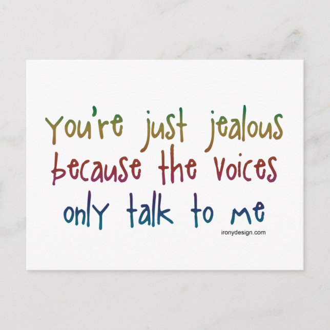 The Voices Postkarte (Vorderseite)