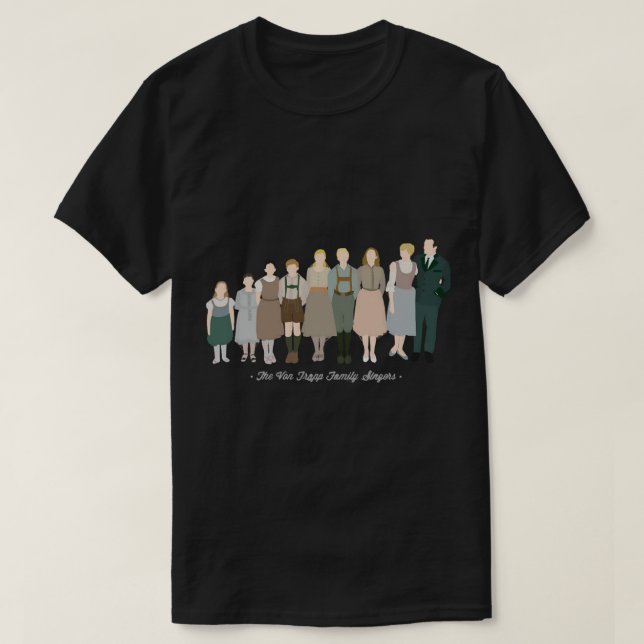 The-Von-Trapp Family Singers Essential T - Shirt (Design vorne)