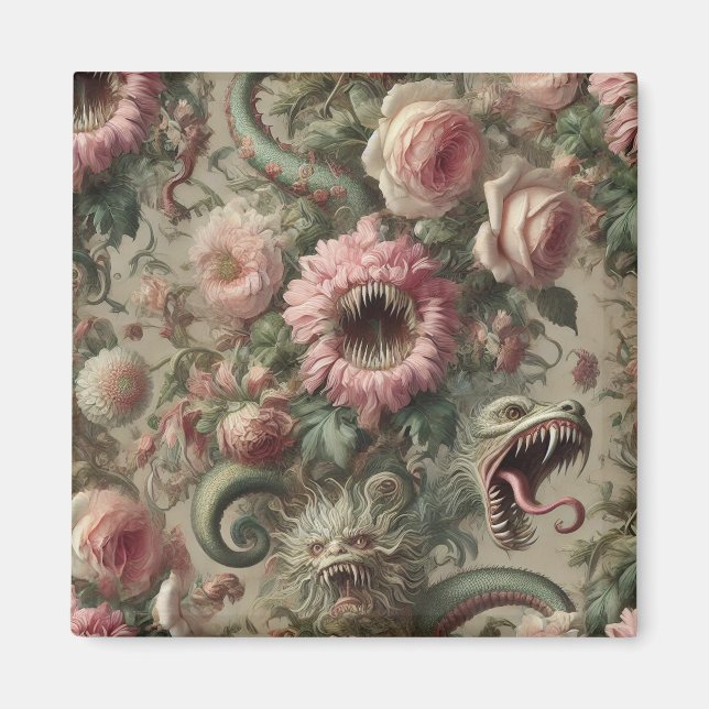 The Voracious Verdants – Gothic Victorian Magnet (Vorne)