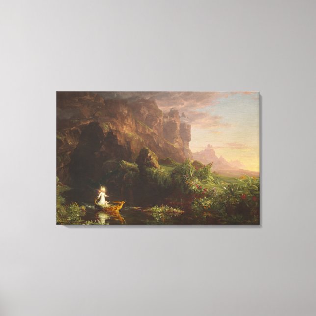 The Voyage of Life: Childhood, 1842 (Öl auf Leinwa Leinwanddruck (Vorderseite)