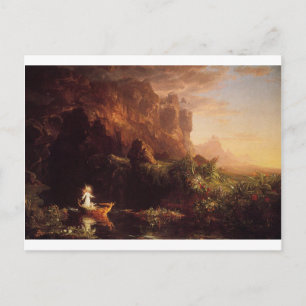 The Voyage of Life: Kindheit von Thomas Cole Postkarte