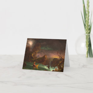 The Voyage of Life, Manhood by Thomas Cole Dankeskarte