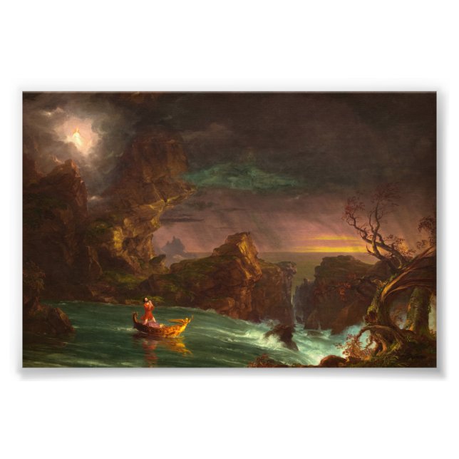The Voyage of Life, Manhood by Thomas Cole Fotodruck (Vorne)
