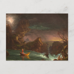 The Voyage of Life: Manhood von Thomas Cole Postca Postkarte