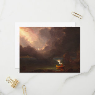 The Voyage of Life, Old Age, 1842 von Thomas Cole Einladungspostkarte