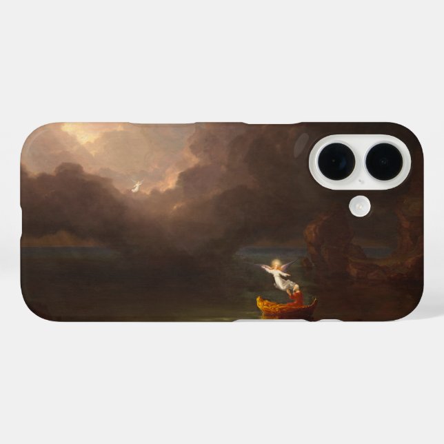 The Voyage of Life Old Age Thomas Cole 1842 Case-Mate iPhone Hülle (Rückseite (Horizontal))