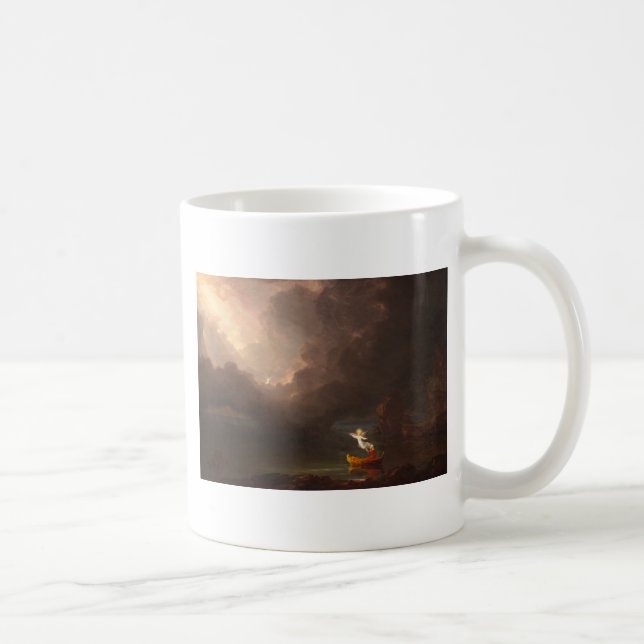 The Voyage of Life Old Age Thomas Cole 1842 Kaffeetasse (Rechts)