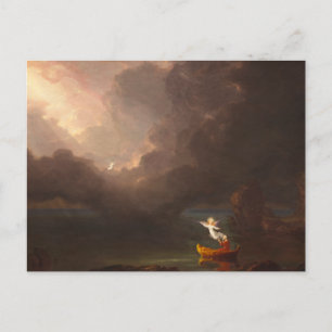 The Voyage of Life Old Age Thomas Cole 1842 Postkarte
