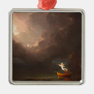 The Voyage of Life Old Age Thomas Cole 1842 Silbernes Ornament