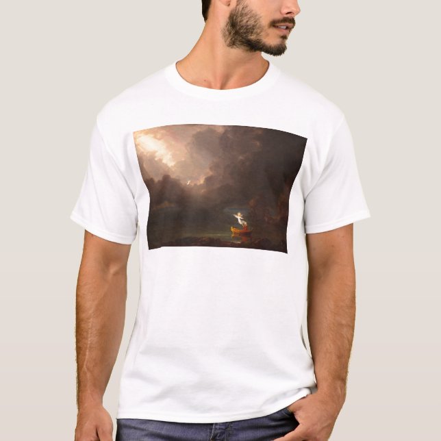 The Voyage of Life Old Age Thomas Cole 1842 T-Shirt (Vorderseite)