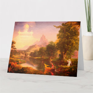 The Voyage of Life: Youth, by Cole - Large, Blank Karte