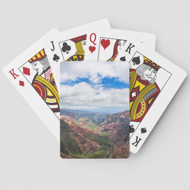 The Waimea Canyon Spielkarten (Rückseite)