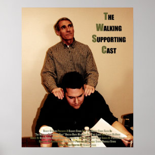 "The Walking Supporting Cast" - Offizielles Poster