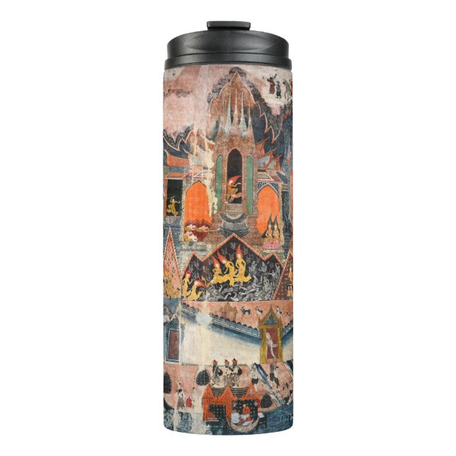 The Wall Paintings of Vat Pa Huak Thermosbecher (Vorderseite)