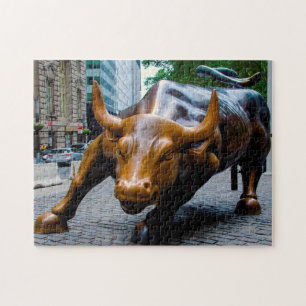 The Wall Street Bull New York. Puzzle