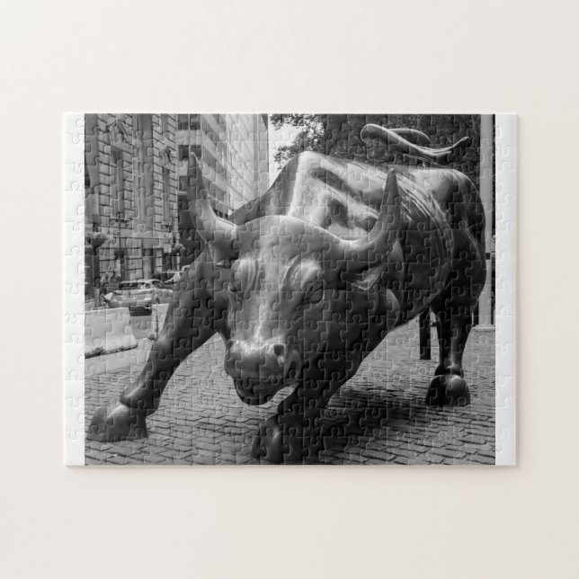 The Wall Street Bull New York. Puzzle (Horizontal)