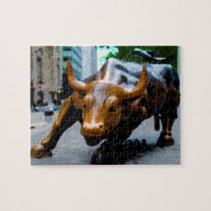 The Wall Street Bull New York. Puzzle