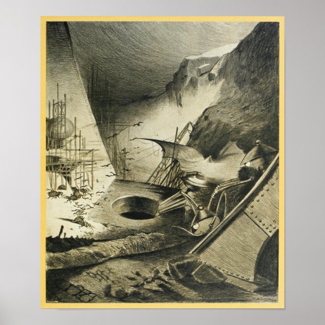 The War of the Worlds (1906) Poster (Vorne)