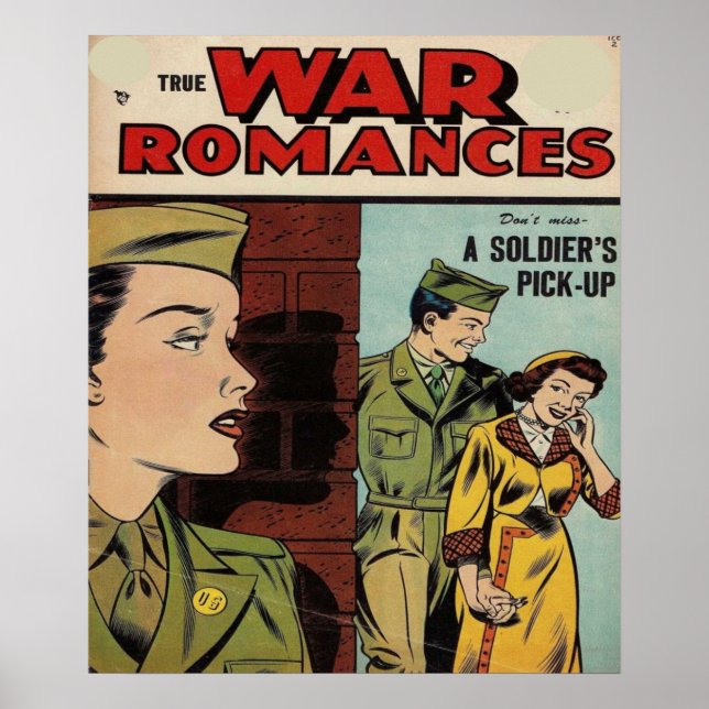 The War Romantics Comic Book  Poster (Vorne)