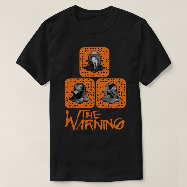 The Warning ist eine Rockband Most Popular T-Shirt (Design vorne)