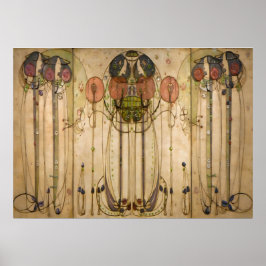 The Wassail - Charles Mackintosh Poster