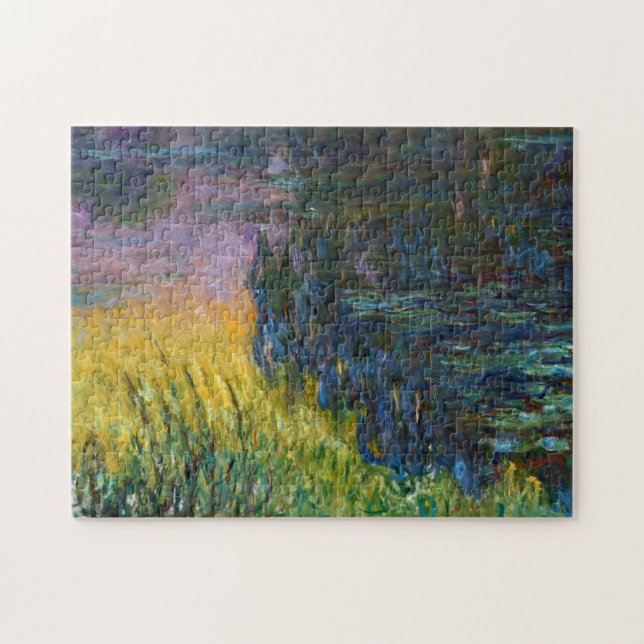 The Water Lilies - Das Sonnenlicht, Claude Monet,  Puzzle (Horizontal)
