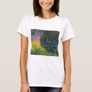 The Water Lilies - Das Sonnenlicht, Claude Monet,  T-Shirt
