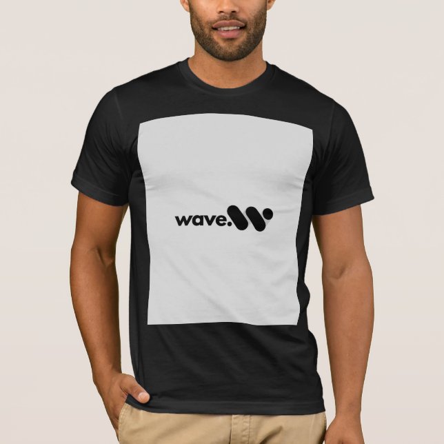 The wave design T-Shirt (Vorderseite)