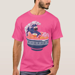 The Wave Japan Ramen Bowl Kawaii Anime Lover 1559 T-Shirt