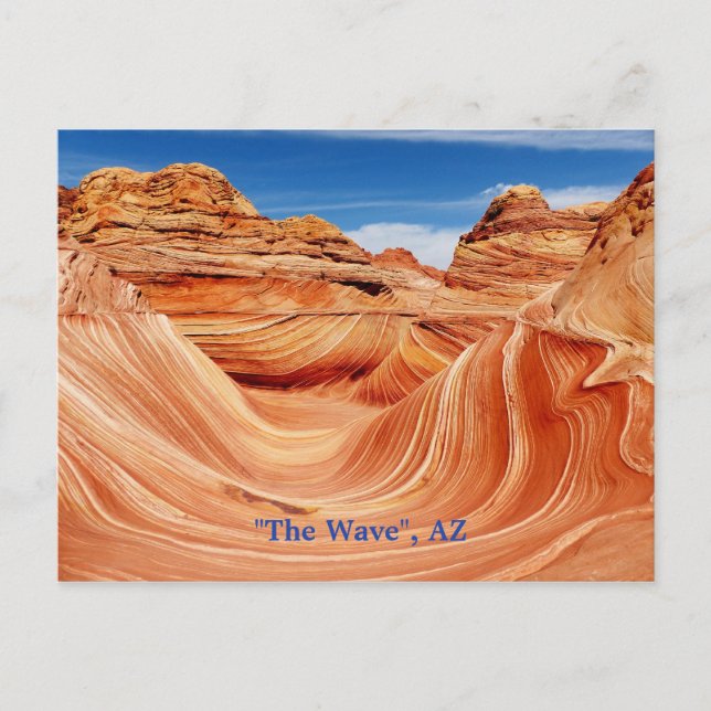 "The Wave", Postkarte von Arizona (Vorderseite)