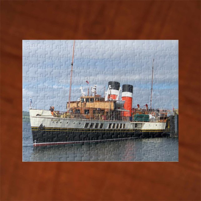 The Waverley Paddle Steamer, Rothesay, Schottland Puzzle (Von Creator hochgeladen)