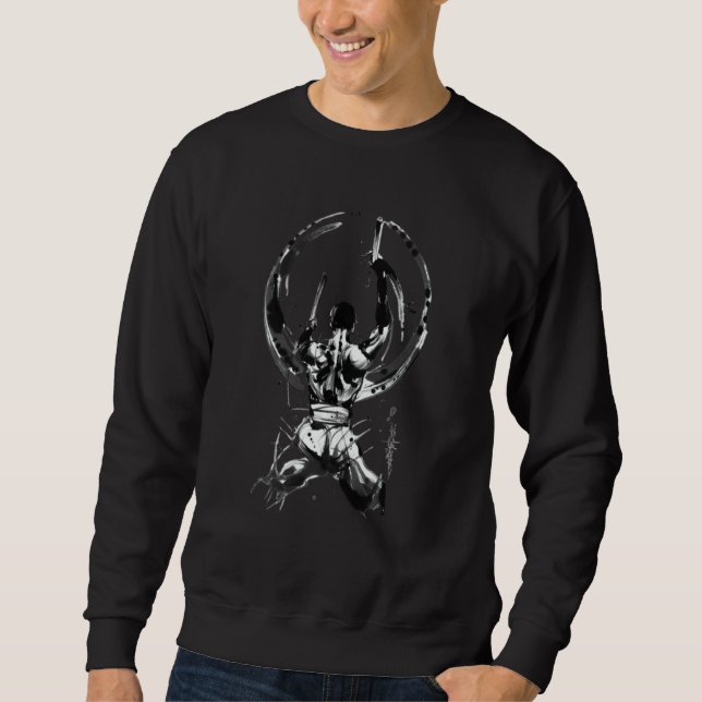 THE WAY OF THE SWORD SAMURAI DRUMMER SWEATSHIRT (Vorderseite)