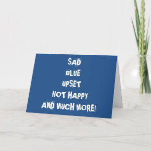 THE WAYS "I FEEL" BEACAUSE YOU ARE "LEAVING SOON!" KARTE