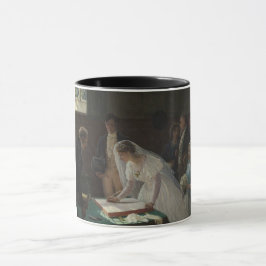 The Wedding Register (von Edmund Blair Leighton) Tasse