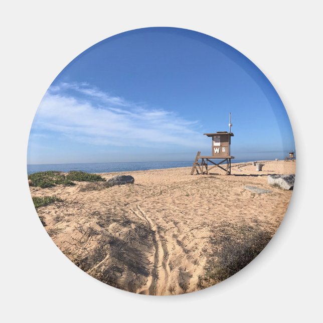 The Wedge, Newport Beach, Kalifornien Magnet (Vorne)