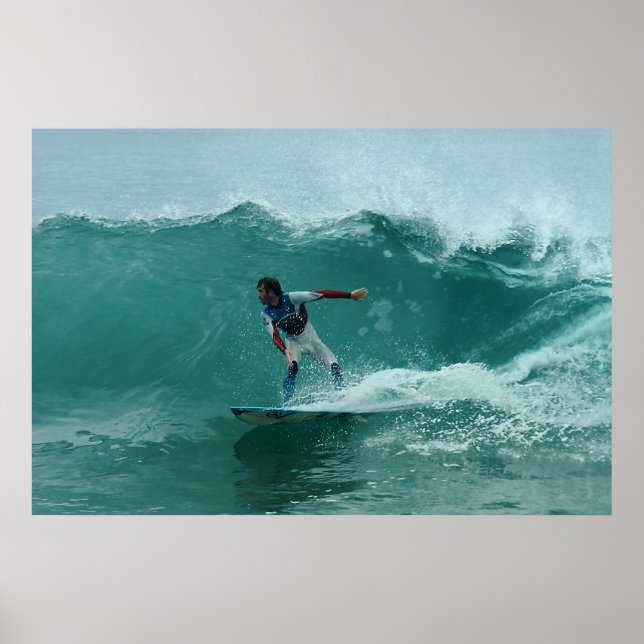 The Wedge, Newport Beach, Kalifornien Poster (Vorne)