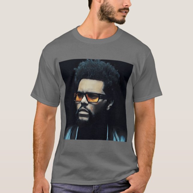The Weeknd retro T-Shirt (Vorderseite)
