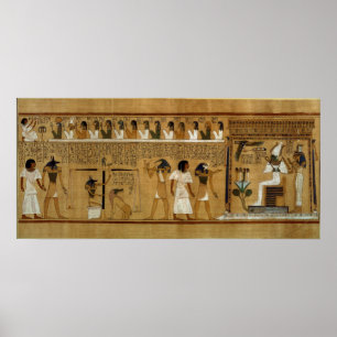 The Weighing of the Heart against Maat's Feather Poster