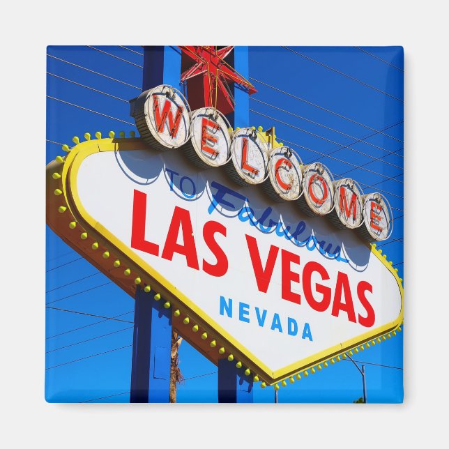 The Welcome to Fabulous Las Vegas sign Magnet (Vorne)
