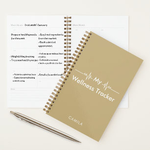 The Wellness Edit Minimaler Gesundheitsplaner 20 Planer