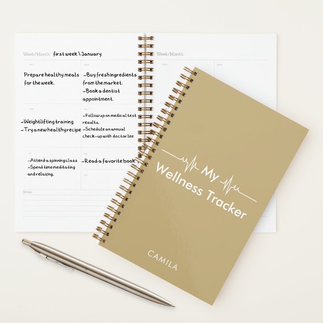 The Wellness Edit | Minimaler Gesundheitsplaner 20 Planer (Von Creator hochgeladen)