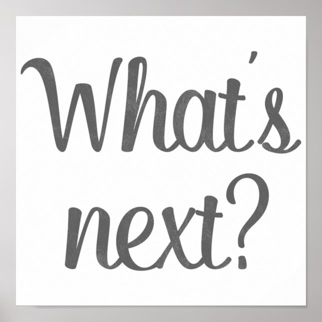 The West Wing  Whats Next Poster (Vorne)