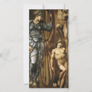 The Wheel of Fortune (von Edward Burne-Jones) Karte