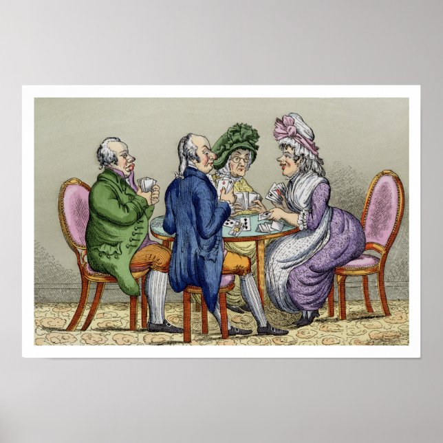 The Whist Party Poster (Vorne)