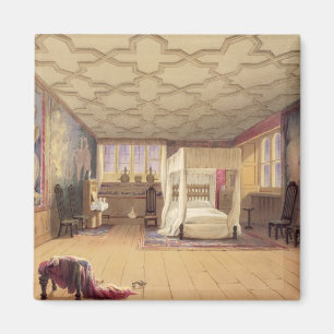 The White Room, Cotehele house, c.1830-40 (Farbe Magnet