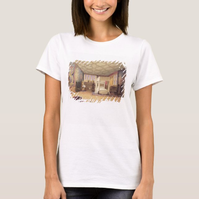 The White Room, Cotehele house, c.1830-40 (Farbe T-Shirt (Vorderseite)