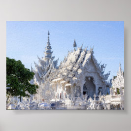 The white temple poster