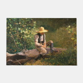 The Whittling Boy (von Winslow Homer) Fußmatte