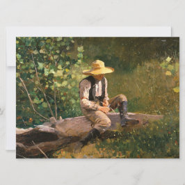 The Whittling Boy (von Winslow Homer) Karte