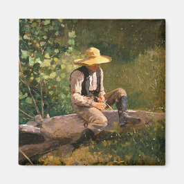 The Whittling Boy (von Winslow Homer) Magnet